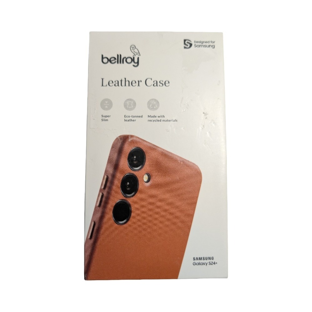 Z1-O Leather Phone Case for Samsung Galaxy‎ S24+  Terracotta